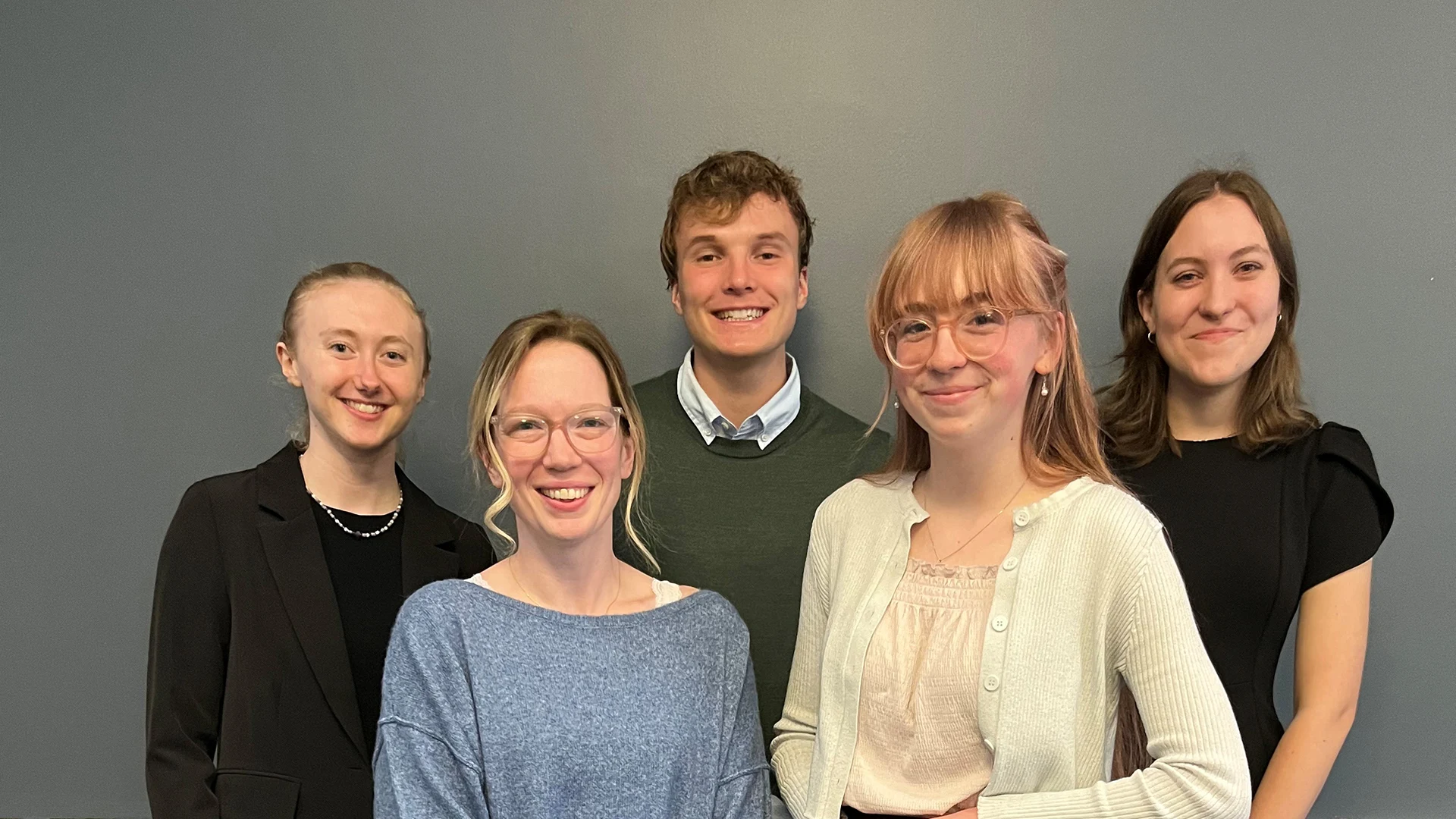 Houghton Universitychapter Psi Chi inductees.