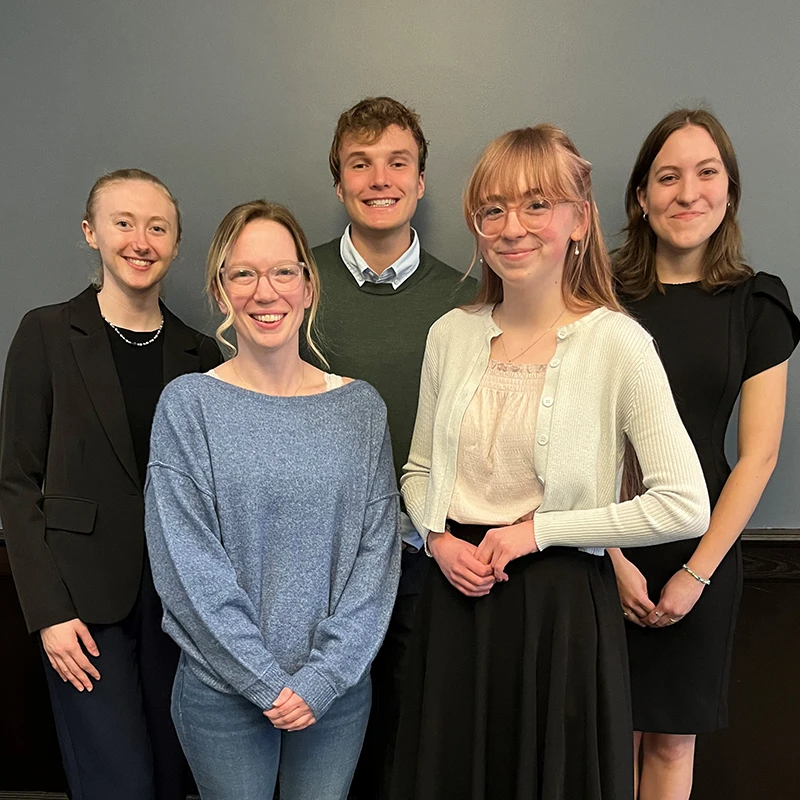 Houghton Universitychapter Psi Chi inductees.