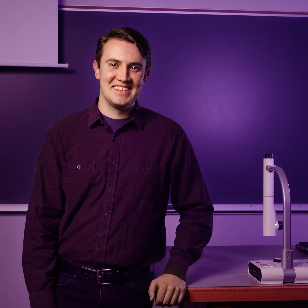Houghton Universityeducation student and Canada resident, Ethan McCarthy.