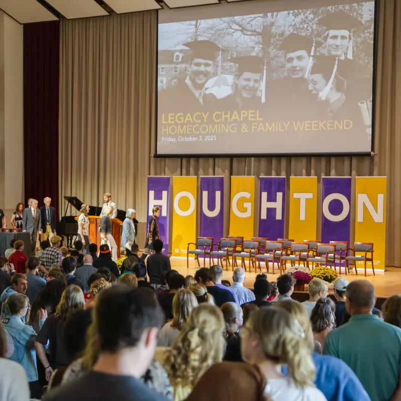 Houghton UniversityChapel at 2025 homecoming