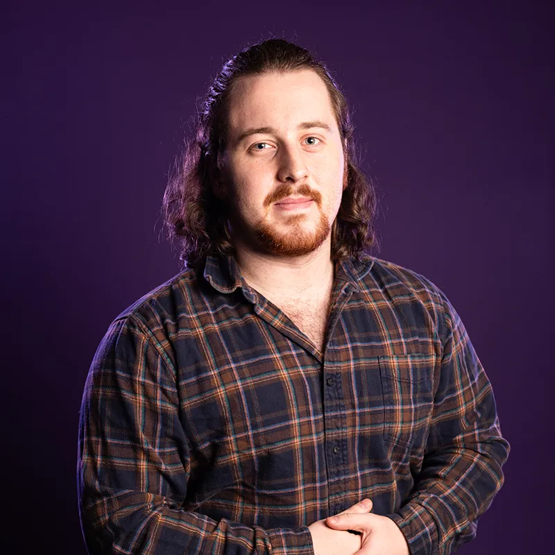 Houghton Universitystudent Josh Carpenter.