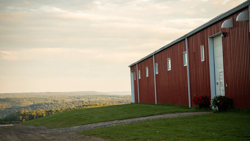Scenic view over the hills from the Equestrian Center at ����ר��.
