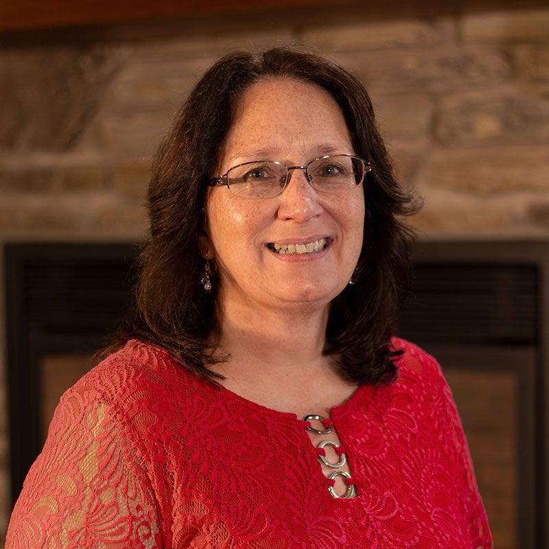 Houghton staff member Ellen Hatch.
