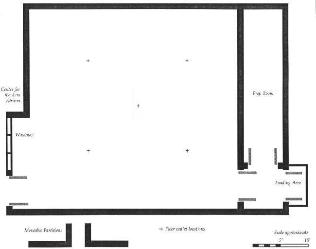 Layout diagram of the Ortlip Art Gallery at ���Ͽ�.