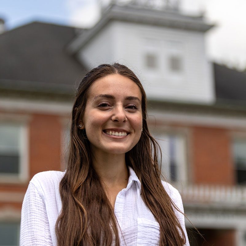 Houghton staff member Gabriella Nowak.