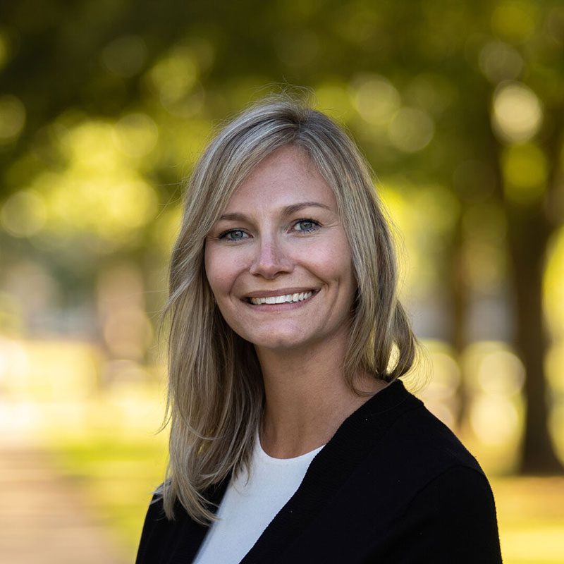 Houghton staff member Heather Arnold.