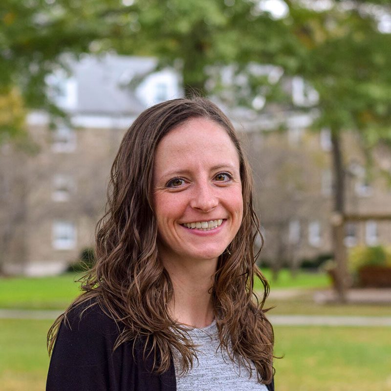 Houghton staff member Helena Oden.