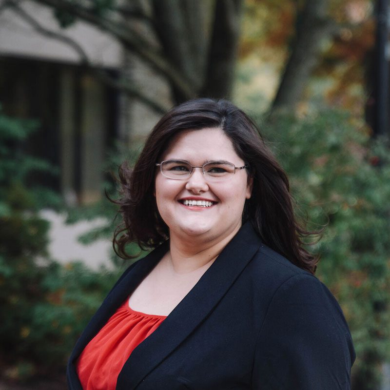 Houghton professor Madison Murphy.