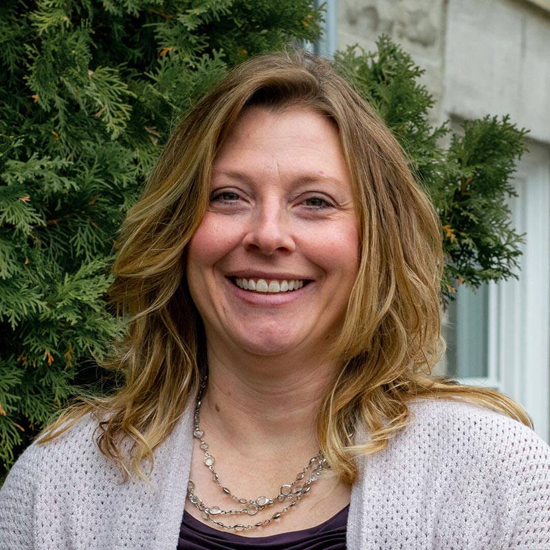 Houghton staff member Marianne Loper.