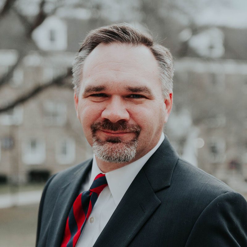 Houghton professor Russell Scarbrough.