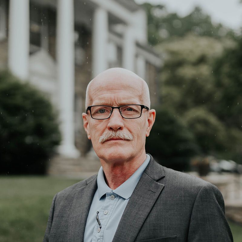 Houghton staff member Skip Lord.