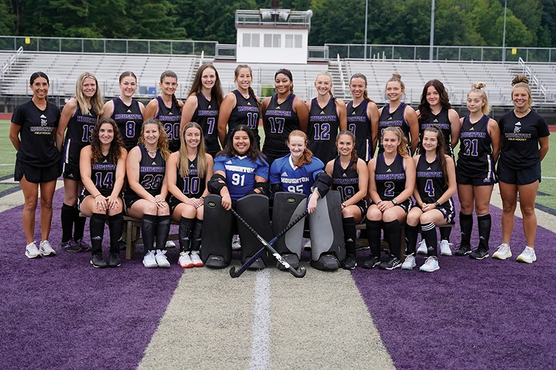 Houghton women's field hockey team.