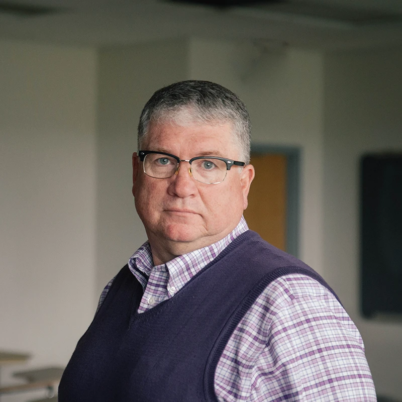 Houghton professor Douglas Gaerte.