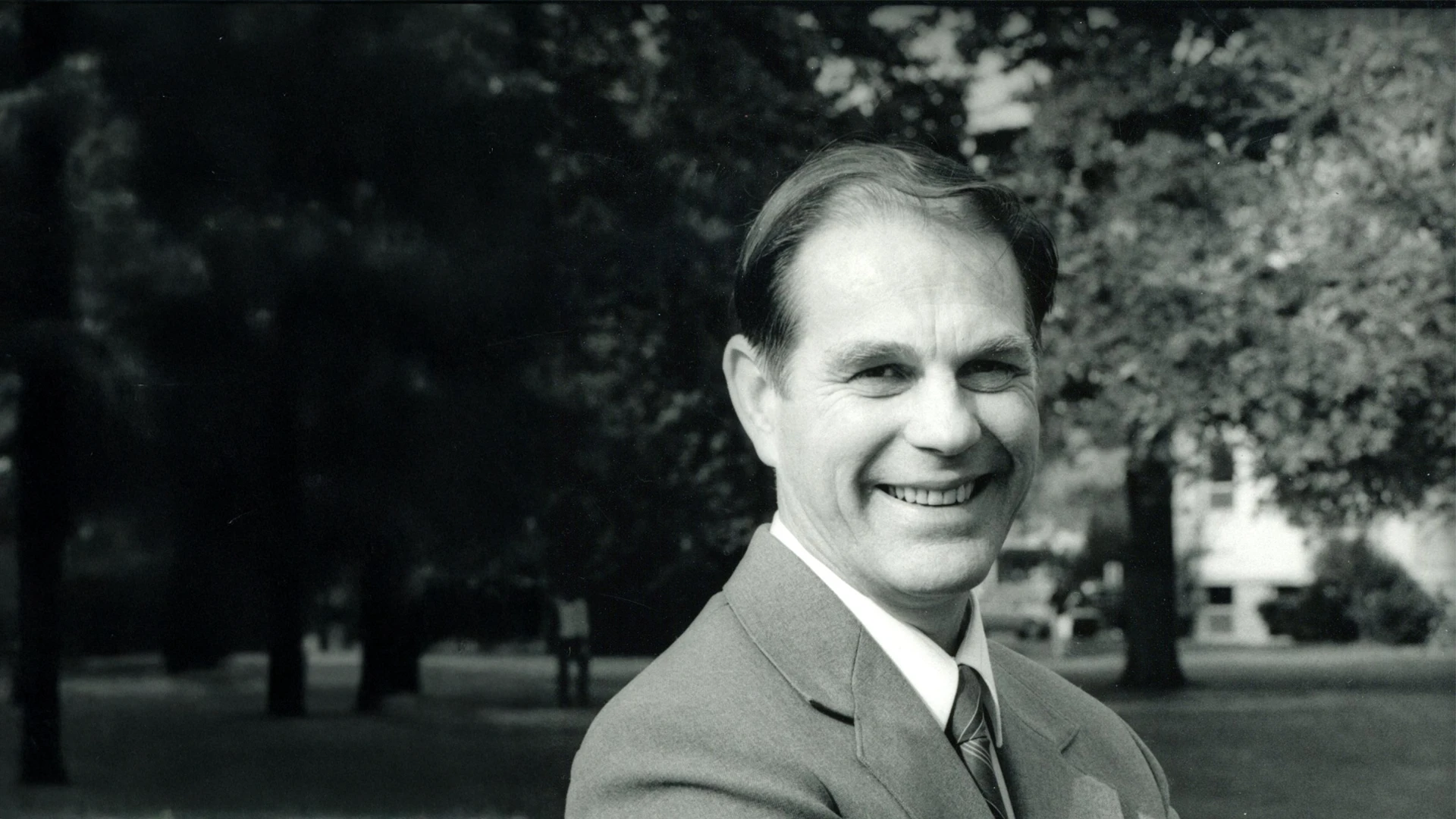 Houghton's late president Dan Chamberlain.